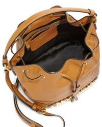 Moschino Leather Bucket Bag