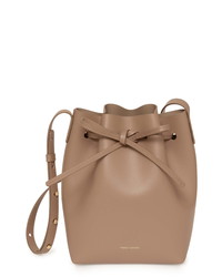 Mansur Gavriel Mini Calfskin Leather Bucket Bag