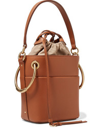 Chloé Roy Mini Leather Bucket Bag