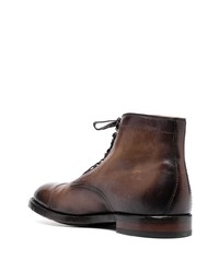 Officine Creative Anatomia 013 Leather Ankle Boots