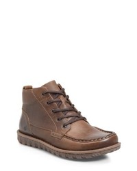 Brn Brn Gilden Moc Toe Boot