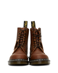 Dr. Martens Brown Horween Made In England 1460 Boots