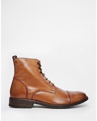 Base London Clapham Leather Military Boots