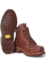 VISVIM Fringed Leather Boots