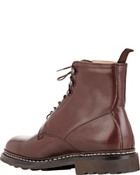 Heschung Leather Hetre Boots Brown