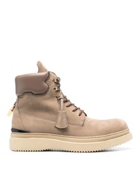 Buscemi Leather Lace Up Boots
