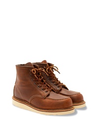 Red Wing Moc Toe Boot