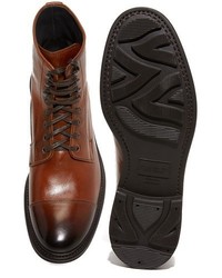 To Boot New York Neils Leather Cap Toe Boots