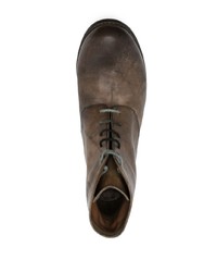 A Diciannoveventitre Round Toe Leather Boots