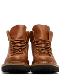 Feit Tan Utility Hiker Boots