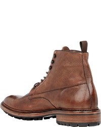 Barneys New York Washed Leather Boots