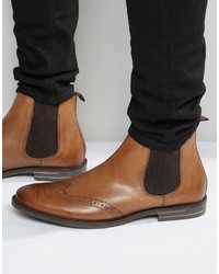 Base London Boxley Leather Chelsea Boots