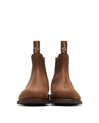 R.M. Williams Brown Comfort Turnout Chelsea Boots