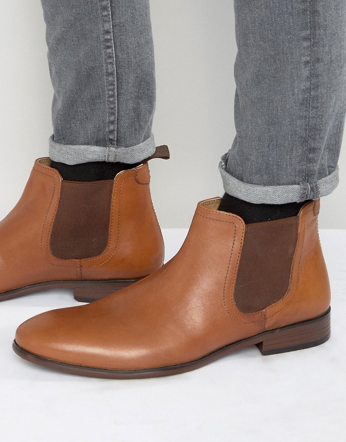 red tape chelsea boots