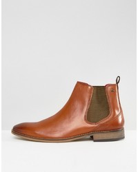 Base London Cheshire Leather Chelsea Boots