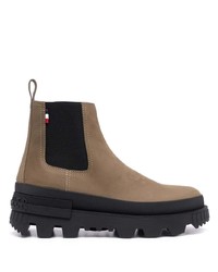 Moncler Chunky Leather Boots