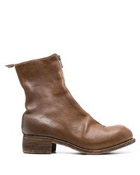 Guidi Front Zip Round Toe Boots