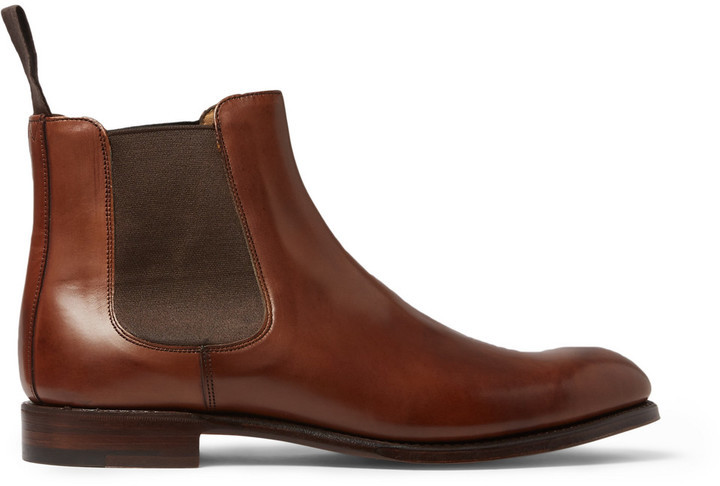 Cheaney Godfrey Leather Chelsea Boots, $615 | MR PORTER | Lookastic