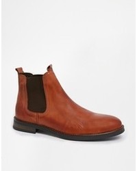 Selected Homme Chelsea Boots Brown