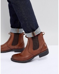 Eastland Leather Chelsea Boots In Tan