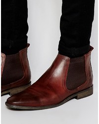 Base London Leather Chelsea Boots