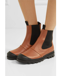 Loewe Med Leather Chelsea Boots
