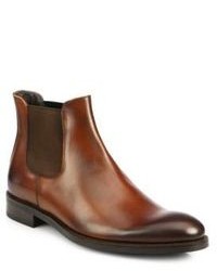 To Boot New York Welker Chelsea Leather Slip On Boots