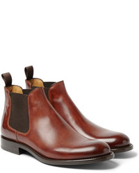 Okeeffe Algy Hand Polished Leather Chelsea Boots