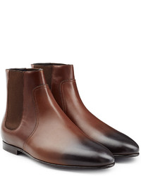 Burberry Shoes Accessories Leather Chelsea Boots