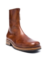 Our Legacy Square Toe Leather Boots