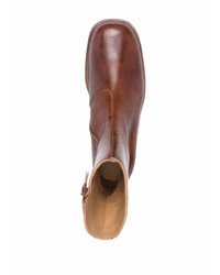 Our Legacy Square Toe Leather Boots
