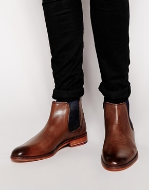 Ted Baker Camroon Leather Chelsea Boot, $265 | Asos | Lookastic