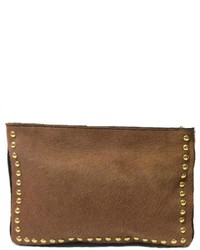 Leather Country Studs Fur Bag