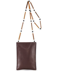 The Row Medicine Small Leather Pouch Bag