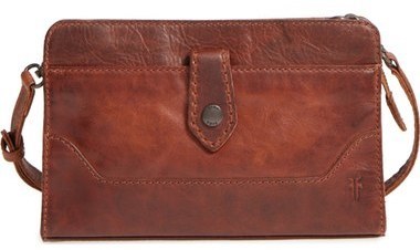 frye crossbody clutch