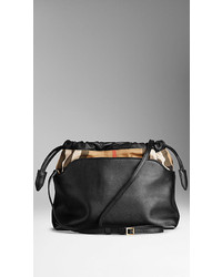 Burberry The Little Crush In Leather And House Check