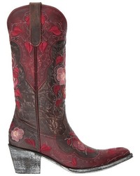 Old Gringo Pansy Cowboy Boots
