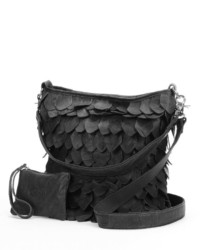 Amerileather Junior Leather Convertible Crossbody Bag