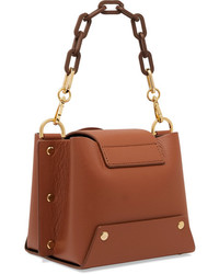Yuzefi Delila Mini Textured Leather Shoulder Bag