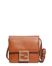 Fendi Fab Leather Crossbody Bag