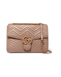 Gucci Gg Marmont Large Quilted Leather Shoulder Bag