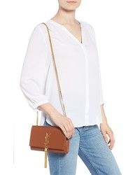 Saint Laurent Kate Tassel Calfskin Leather Shoulder Bag