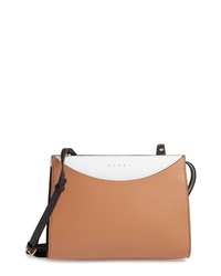 Marni Law Colorblock Leather Clutch