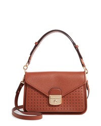 Longchamp Mademoiselle Calfskin Leather Crossbody Bag