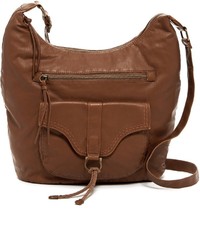 T-Shirt & Jeans Pocketed Faux Leather Crossbody