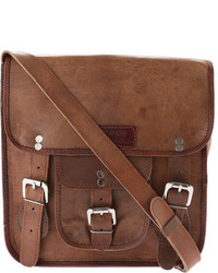 Sharo Genuine Leather Bags Small Cross Body Messenger Bag