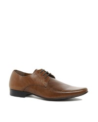 Asos Derby Shoes In Leather