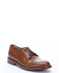 Brunello Cucinelli Brown Leather Lace Up Oxfords