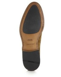 Hugo Boss Calf Leather Suede Derby Shoes