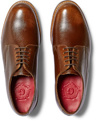 Grenson Curtis Burnished Full Grain Leather Derby Shoes